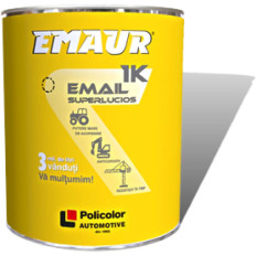 EMAUR 1K NEGRU TRAFIC RAL 9017 1L
